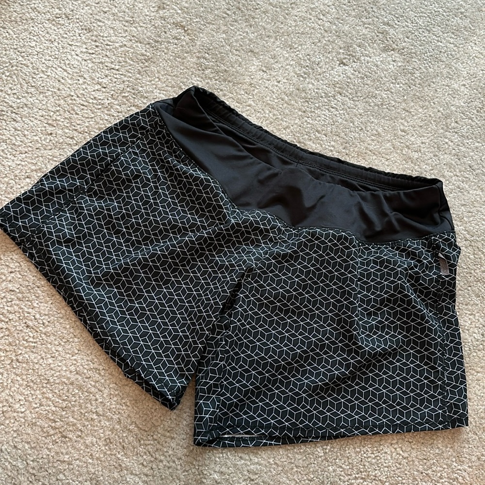 Oiselle long roga geometric print size 8